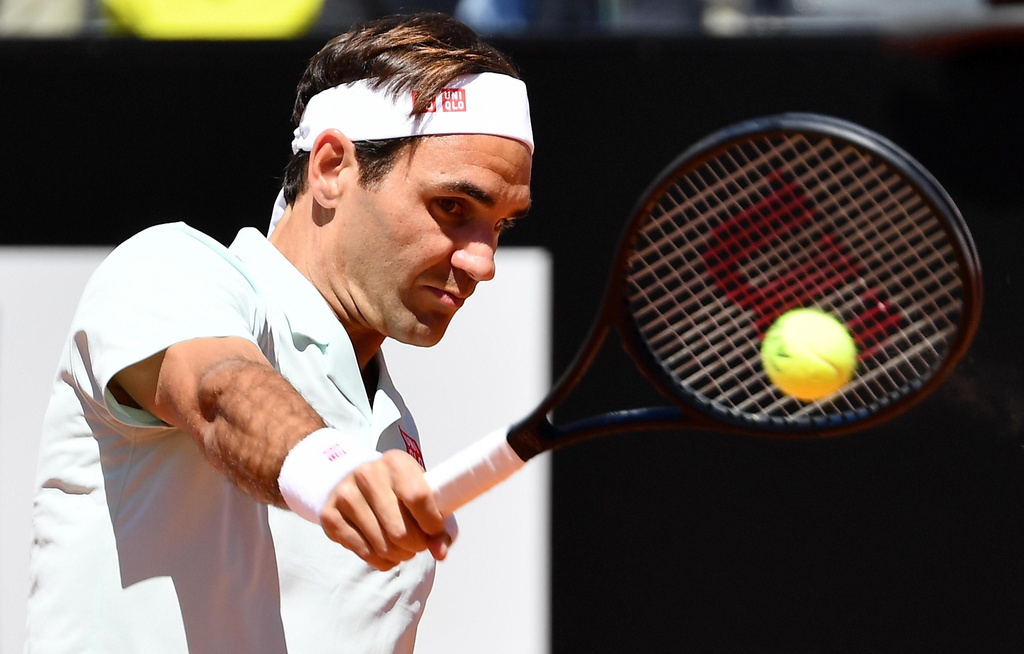 Roger Federer a gagné son premier match du Masters 1000 de Rome ce jeudi.