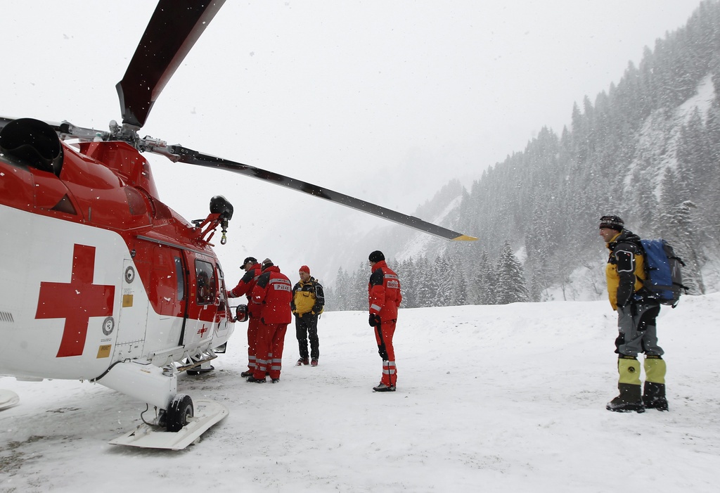 L'avalanche a emporté les sept personnes du groupe, dont quatre ont été blessées (illustration). 