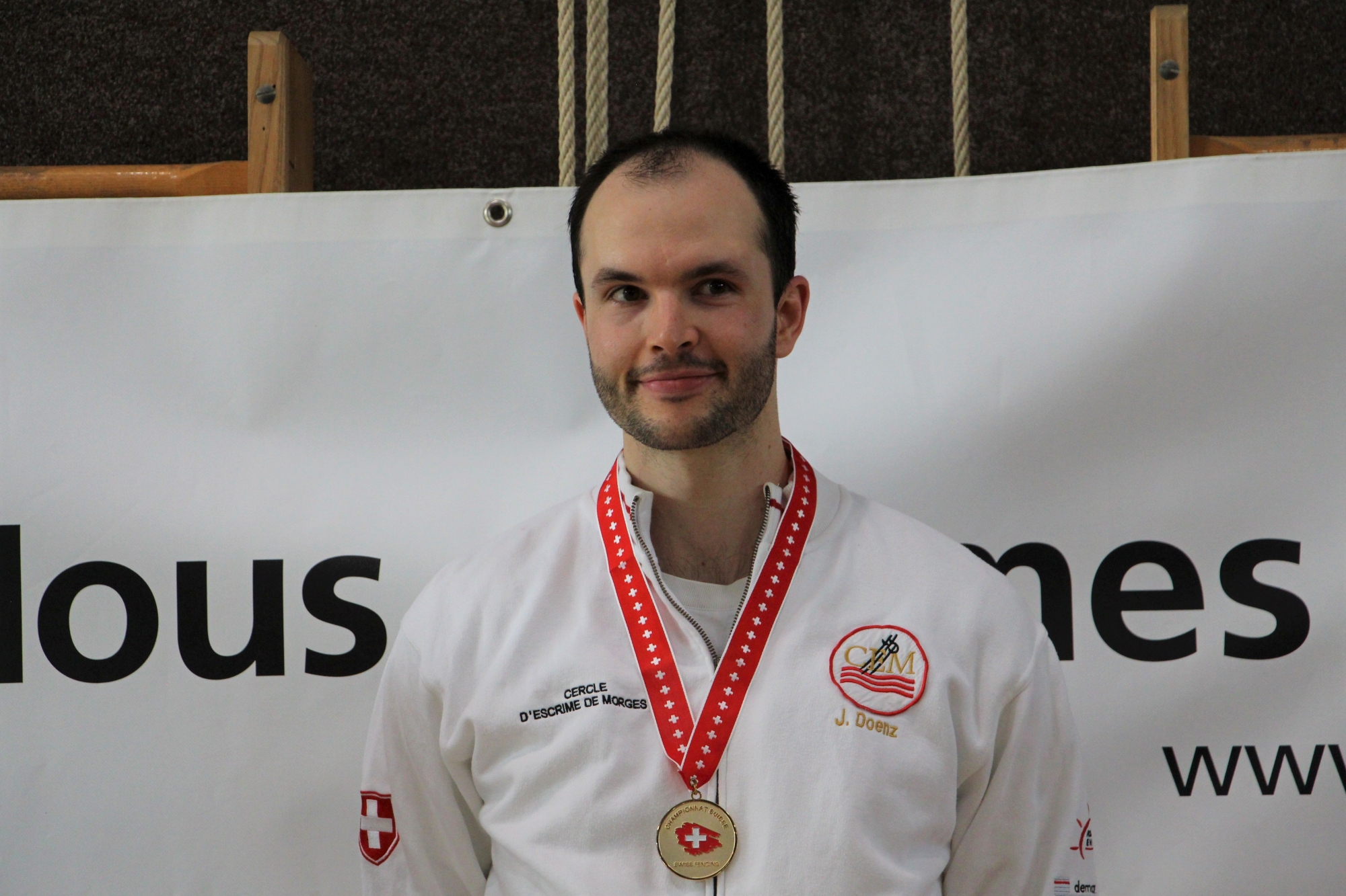 Jonathan Doenz a remporté son troisième titre national lors des Championnats suisses, ce week-end à Morges.