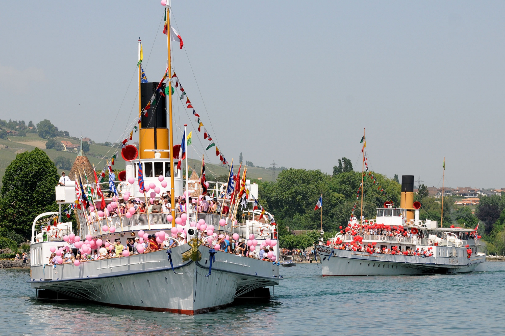 Ce dimanche, les rives de Rolle seront le théâtre de la Parade navale de la CGN ainsi que de l'inauguration d'une sculpture reçue pour les 700 ans de la ville.