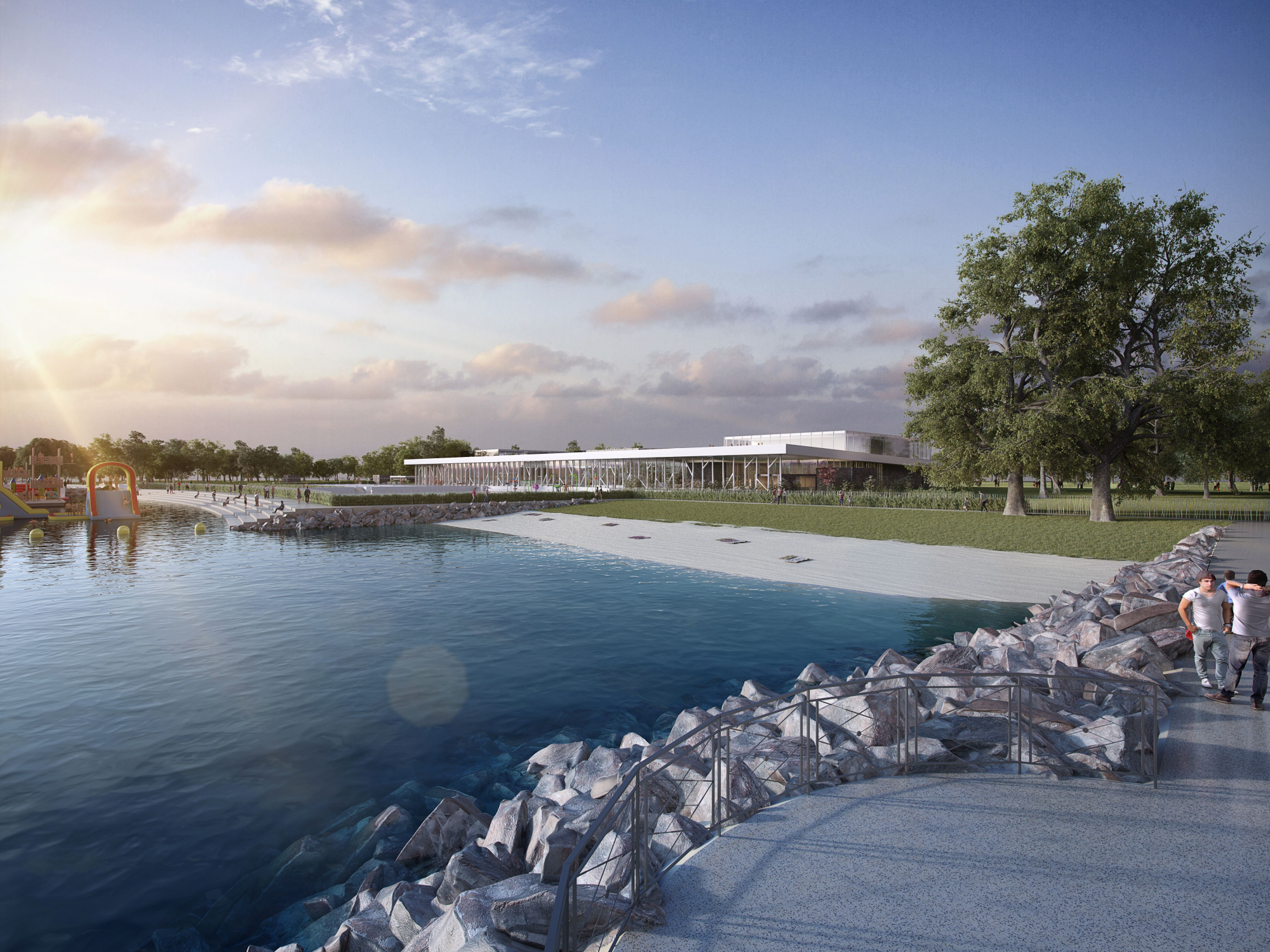 Le projet de centre aquatique de Morges est devisé à 65 millions de francs.