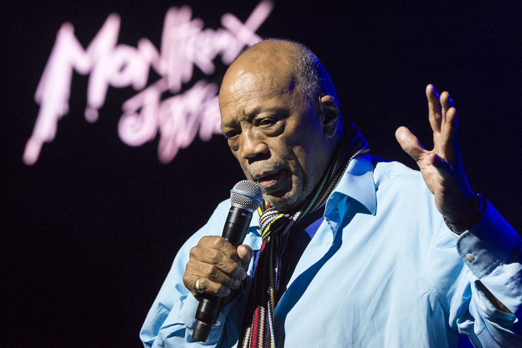 Quincy Jones, 86 ans, fait partie des fidèles du Montreux Jazz.