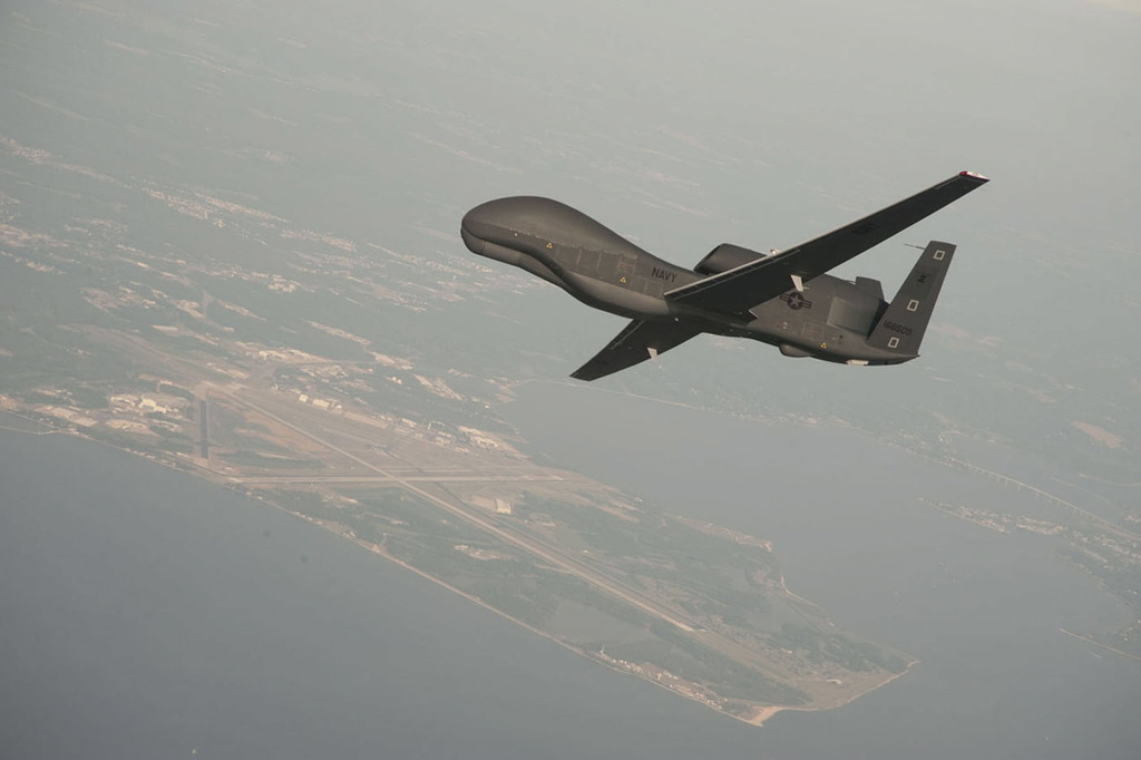 Le drone militaire américain abattu par l'Iran a mis le feu aux poudres (illustration).