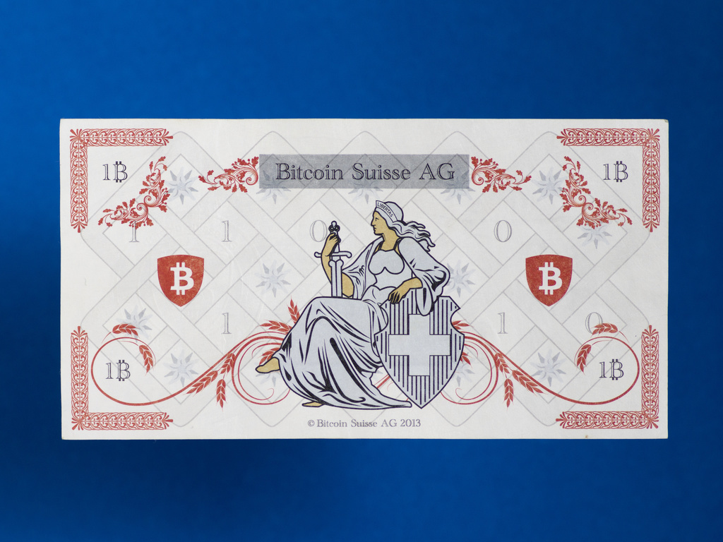 La start-up Bitcoin Suisse AG avait présenté des billets en 2018. (Archives)
