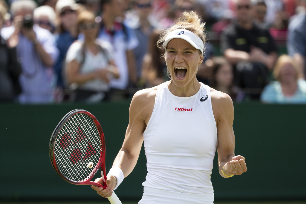 La Zurichoise peut exulter, elle se qualifie pour la première fois pour le 3e tour d'un Grand Chelem.