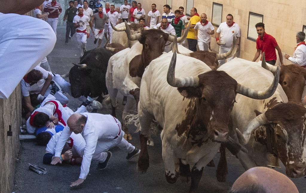 Les fêtes de la San Fermin, du 6 au 14 juillet, attirent chaque année des centaines de milliers de touristes du monde entier.