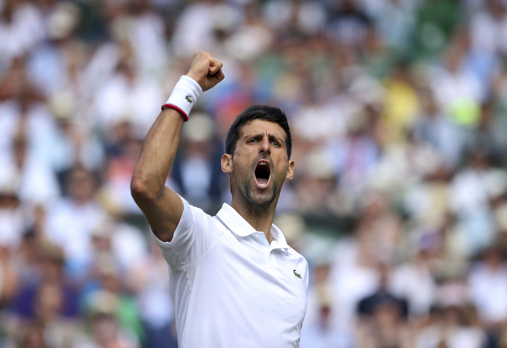 Novak Djokovic est le tenant du titre du tournoi de Wimbledon.