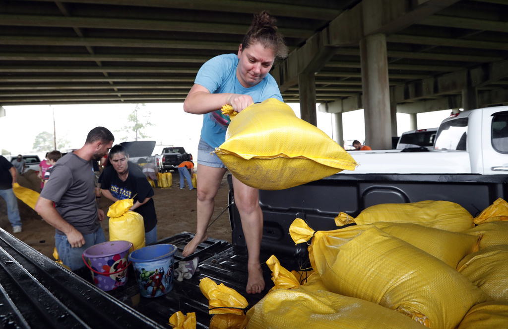 Les habitants sont encore traumatisés par le souvenir du puissant ouragan Katrina en août 2005.