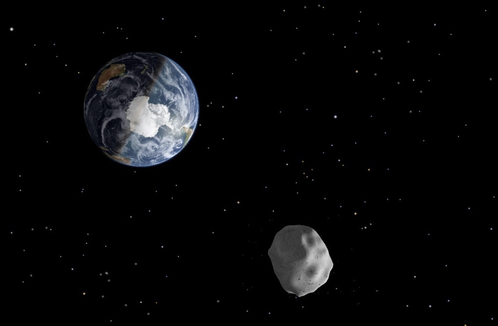 Les impacts des astéroïdes sur la Terre ne se produisent qu'environ une fois tous les deux ou trois siècles. (illustration)