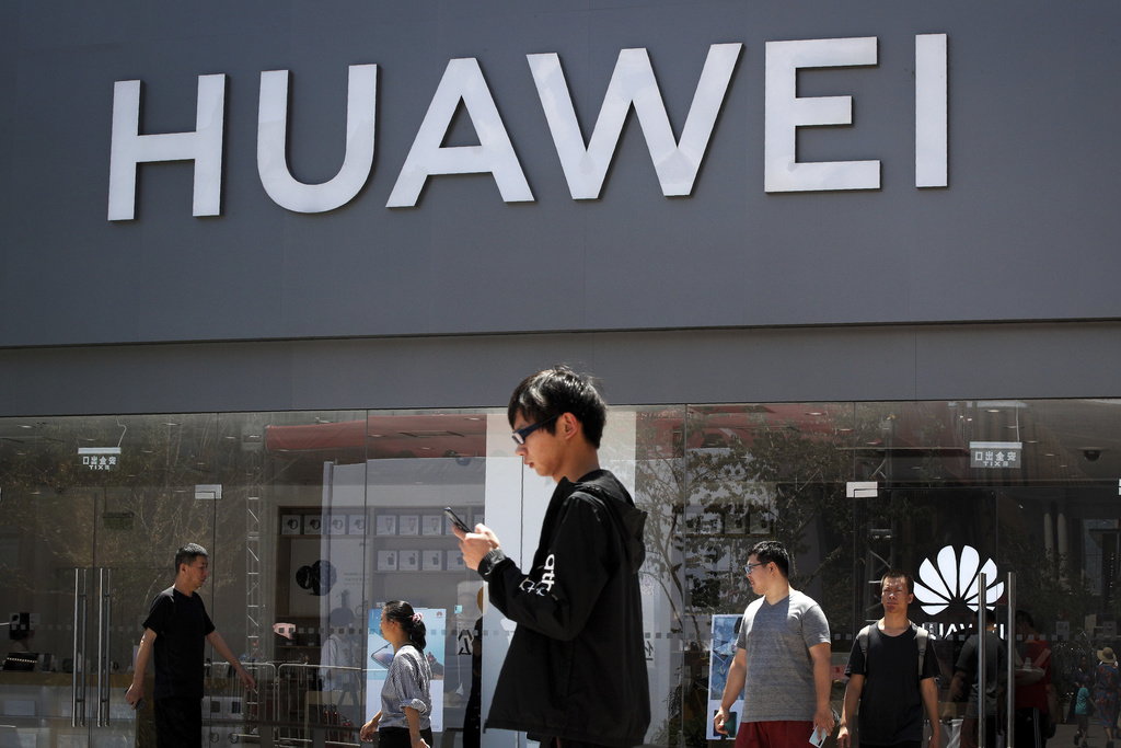 Huawei, numéro deux mondial des smartphones, s'est retrouvé piégé, en mai, par les rebondissements de la guerre commerciale entre Pékin et Washington sur fond de rivalité technologique. (illustration)