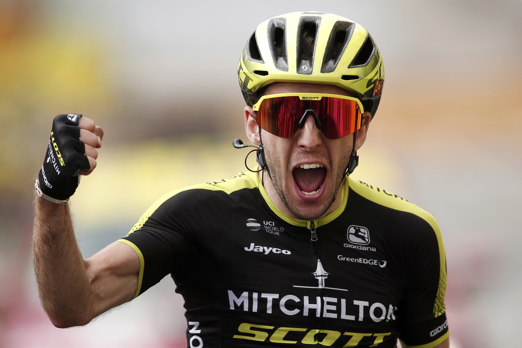Simon Yates a remporté la 15e étape du Tour de France dimanche.