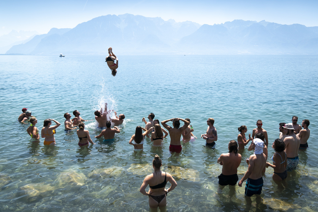 La chaleur est revenue en Suisse pour ce premier samedi du mois d'août.