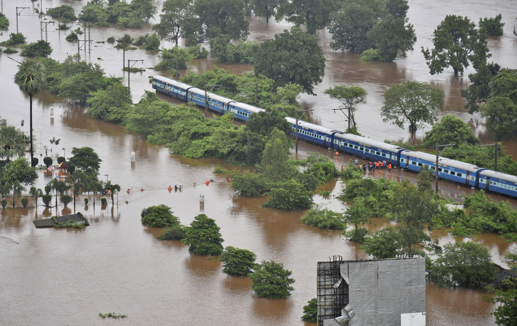 Les inondations ont déjà fait 250 morts cette année en Inde.