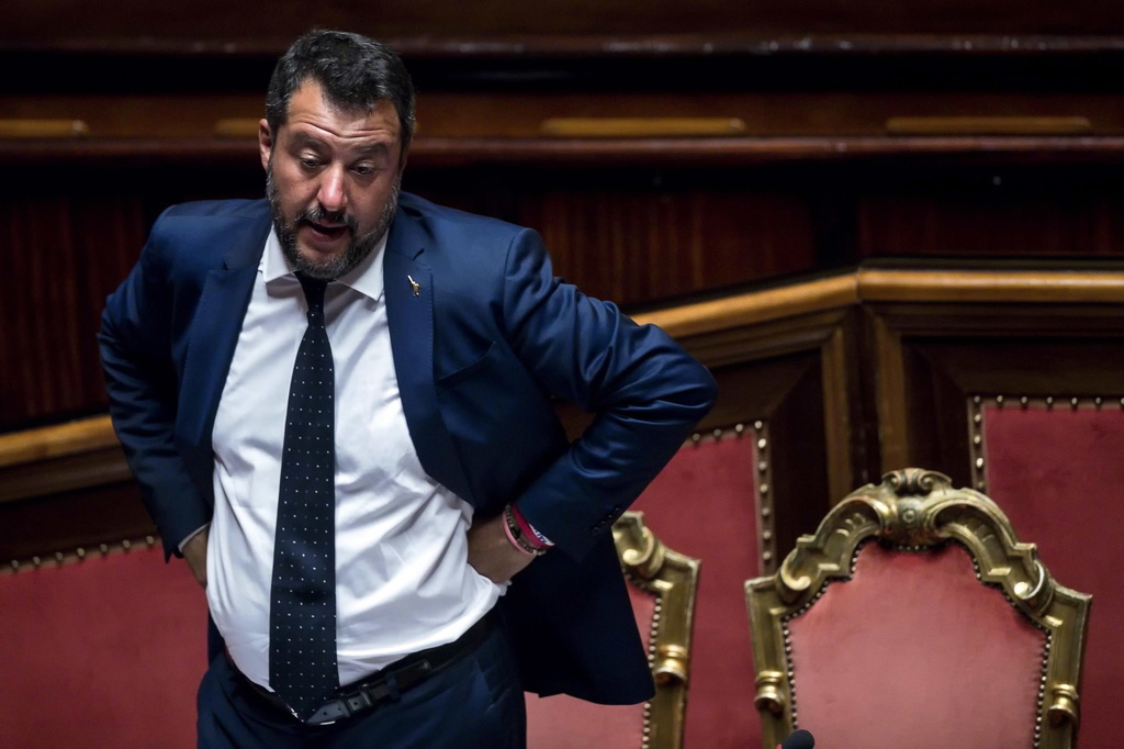Le ministre de l'intérieur Matteo Salvini veut faire chuter l'exécutif au plus tard le 20 août pour provoquer des élections anticipées dès fin octobre.
