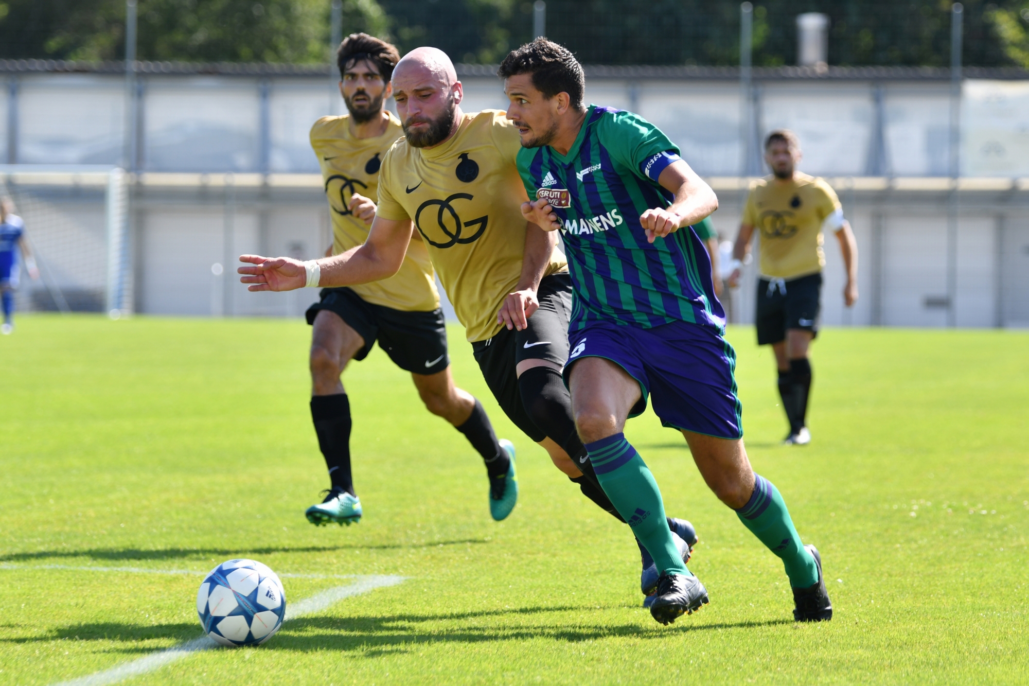 Benoit Bryand et les "violet et vert" s'en tirent à bon compte.