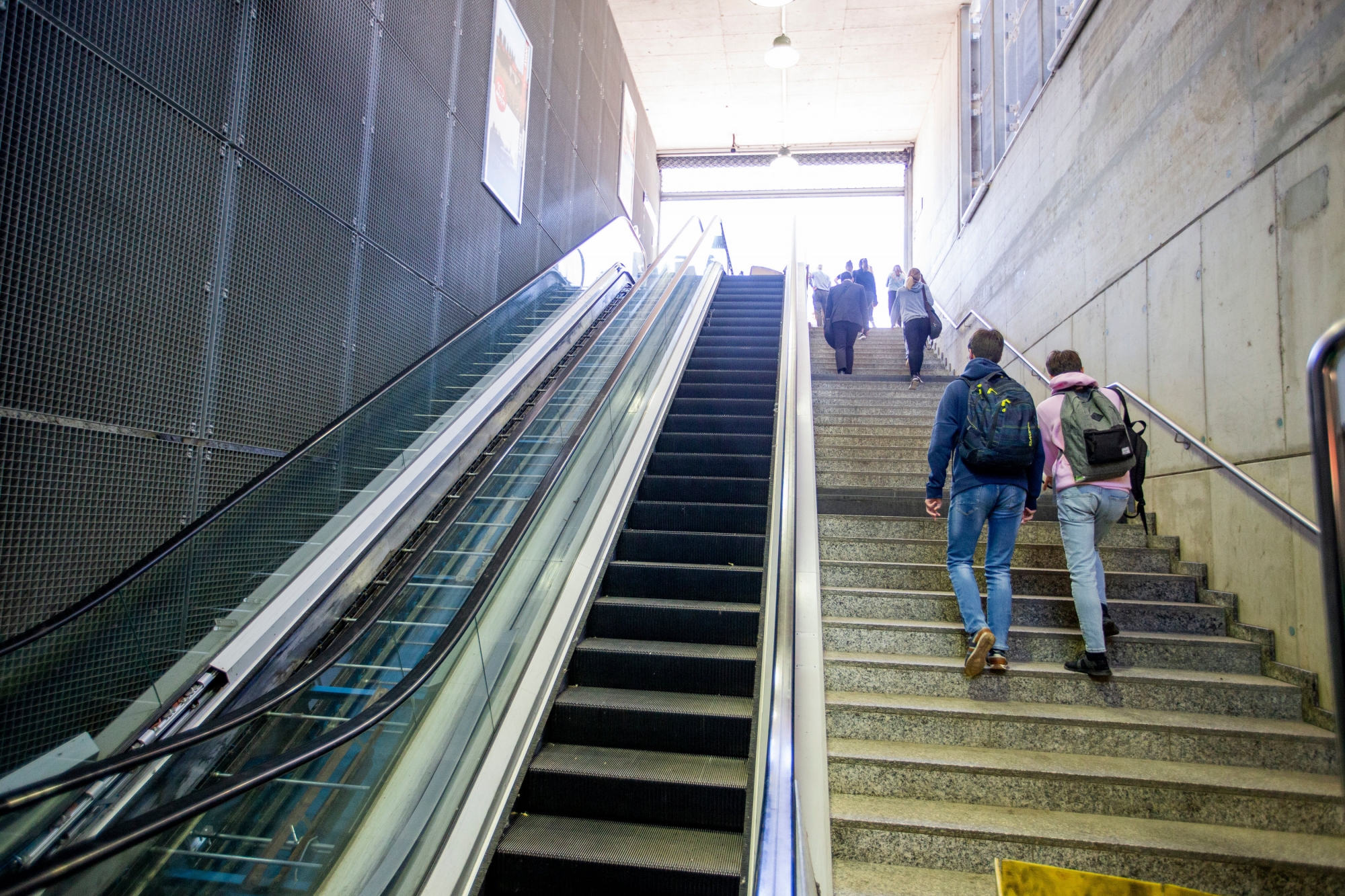 Les escalators de la gare de Nyon sont enfin réparés.