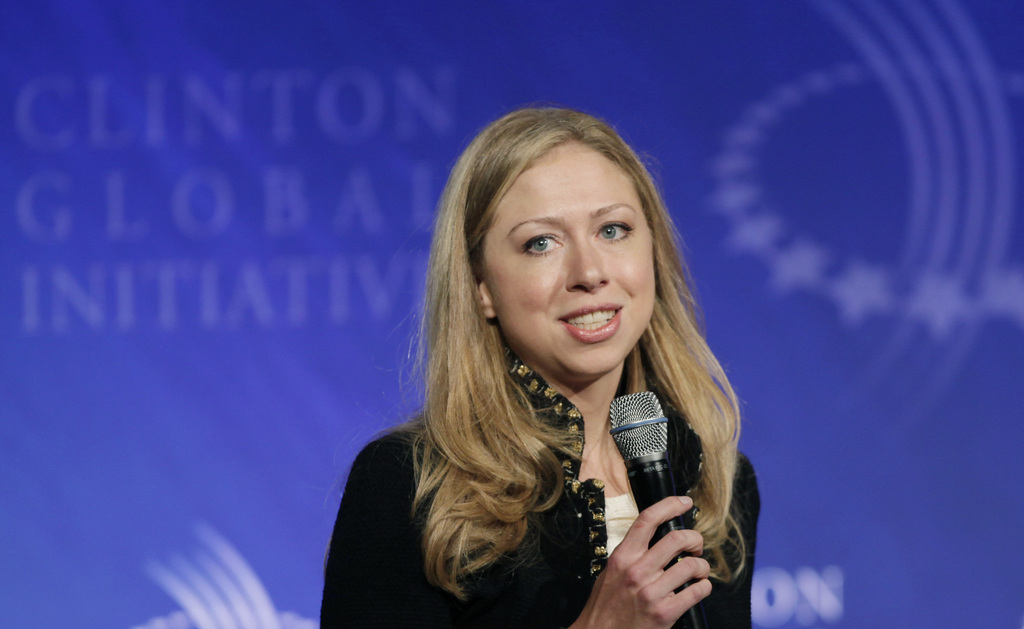 Chelsea Clinton participates in the Clinton Global Initiative, Thursday, Sept. 22, 2011 in New York. (AP Photo/Mark Lennihan)