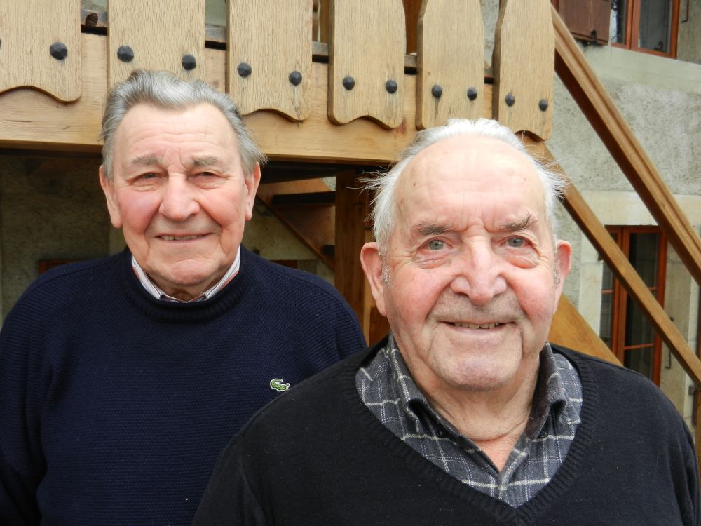 Albert Rainoldi, trompette, et Edouard Peter, baryton seront fêtés pour leurs 70 ans de fidélité à la Lyre de Begnins ce week-end.