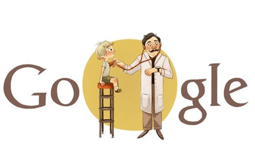 Un doodle Google pour célébrer Adalbert Czerny.