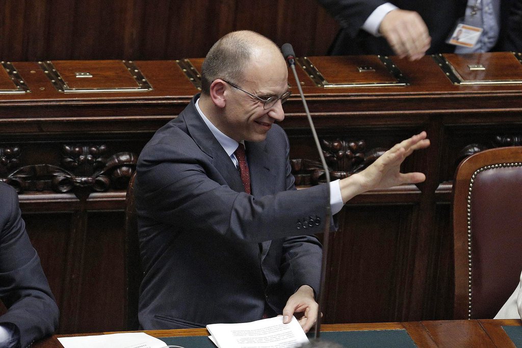 Le nouveau chef du gouvernement italien Enrico Letta s'est fixé une feuille de route ambitieuse lundi au Parlement. 