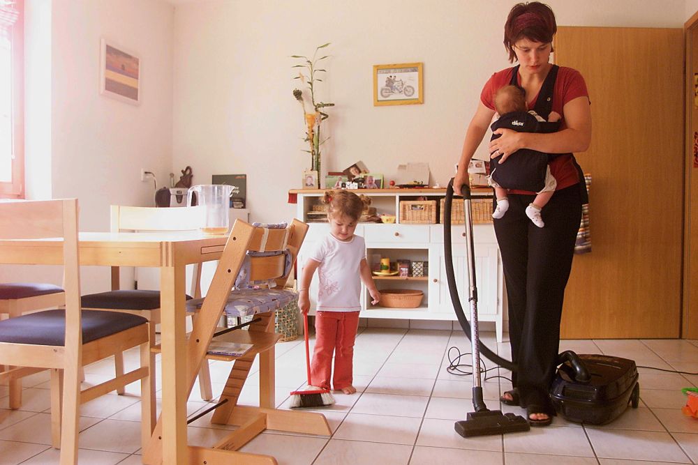 Maman avec ses enfants

Photo: David Marchon.