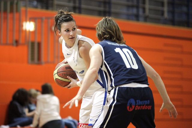 Aurélie Girardet et les Nyonnaises étaient opposées à Lucerne en demi-finale du Final Four de LNB.