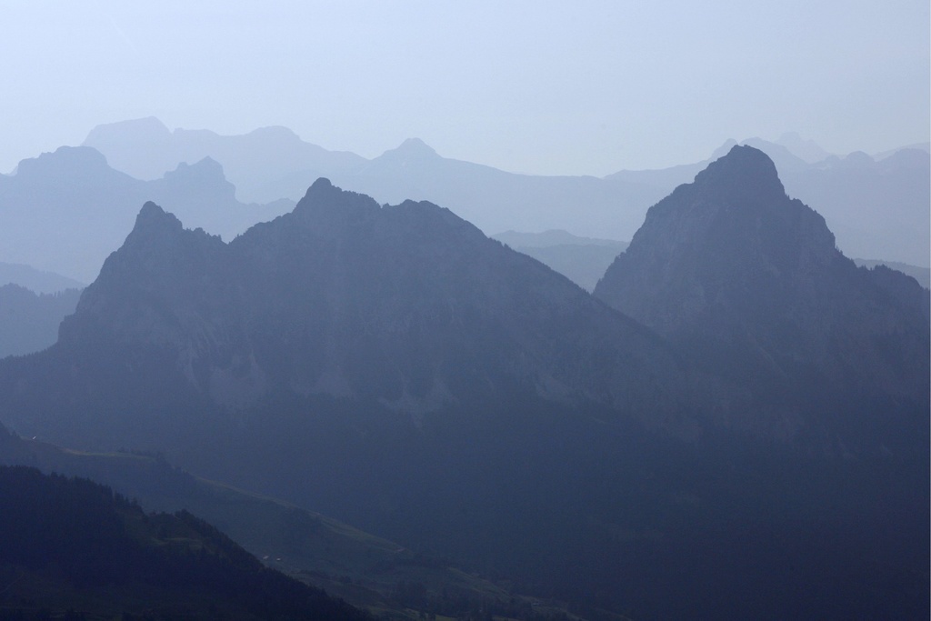 Le massif du Grosser Mythen (à droite sur la photo) se situe à proximité de Schwyz. (Archives)