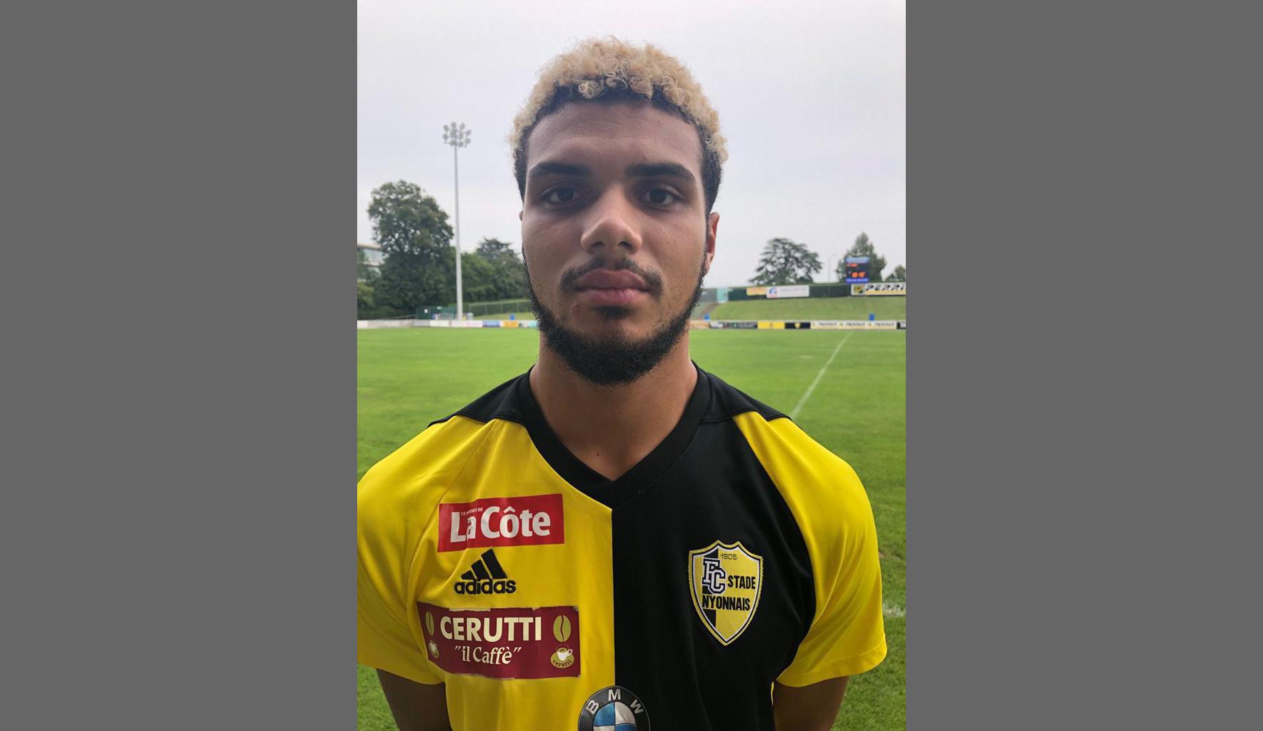 Adler Da Silva, attaquant gaucher, a signé au Stade Nyonnais.