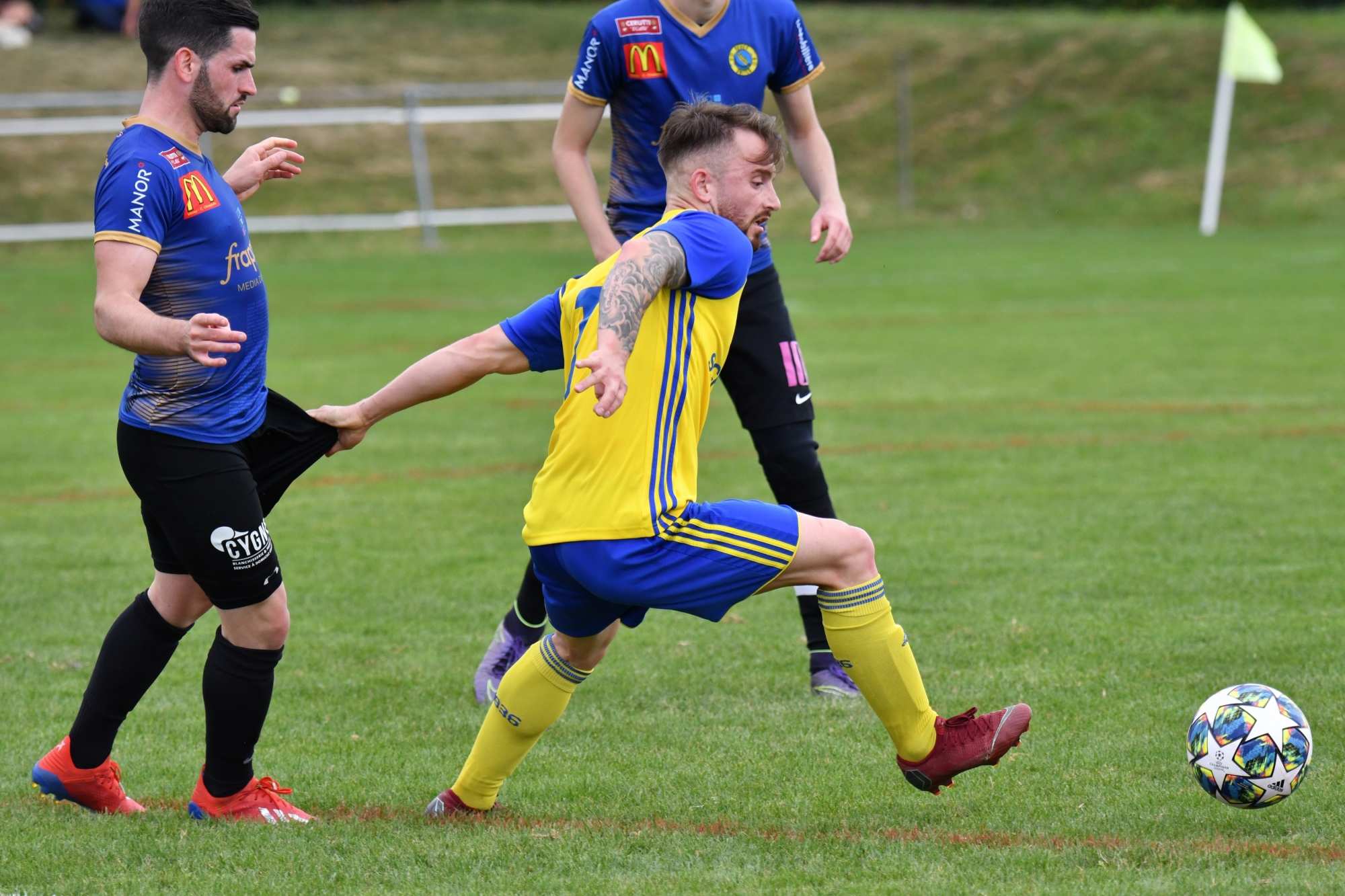 Louis Lebesgue a ouvert le score pour Gingins à la 13e minute.