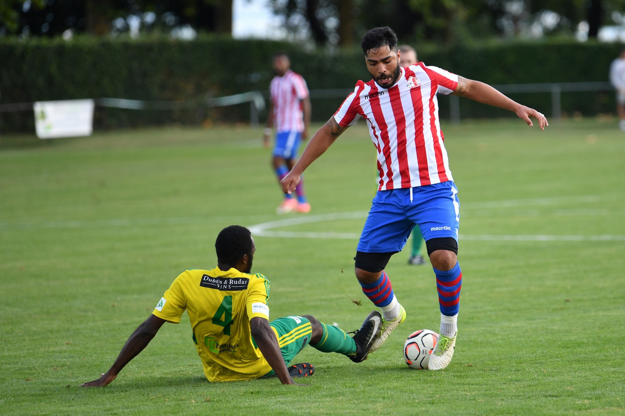 Ayoud Rachane a eu une balle d'égalisation sur penalty.