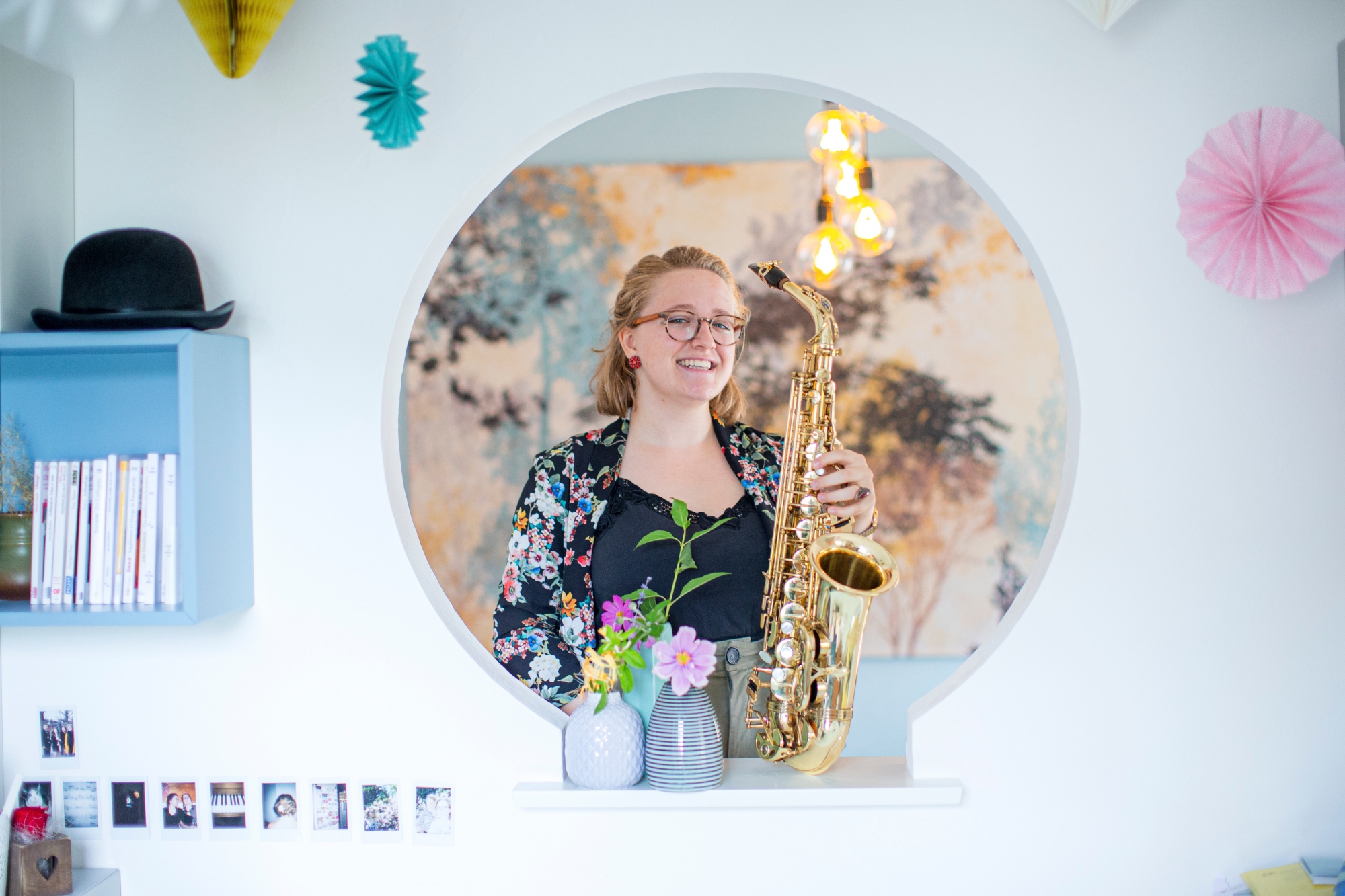 Mariska Messerli, chez elle à Gilly: elle prépare la grande finale du Prix Musique 2019.