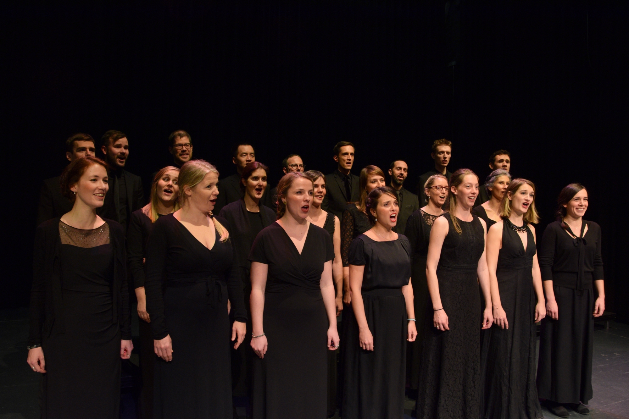 Le choeur Voix de Lausanne chantera pour les pièces composées par Jérôme Berney, co-compositeur de la Fête des vignerons.