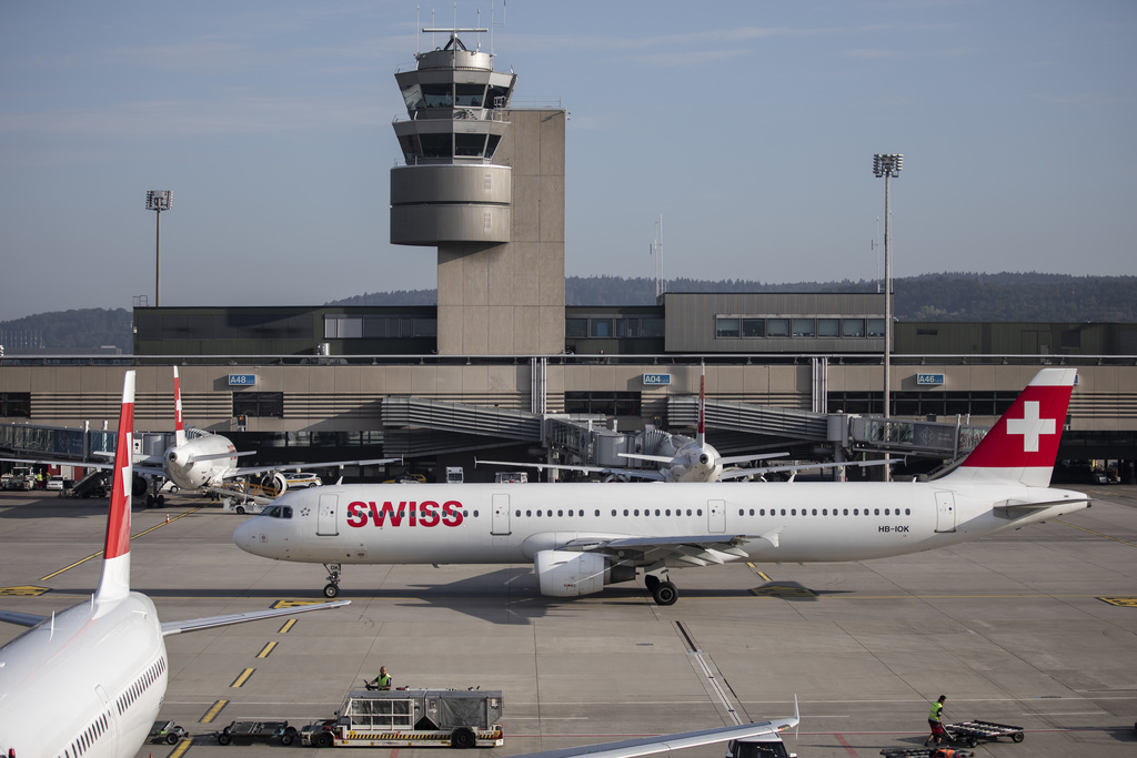 L'appareil, un Airbus A321 de ce type, a dû faire demi-tour peu après son décollage de Zurich.