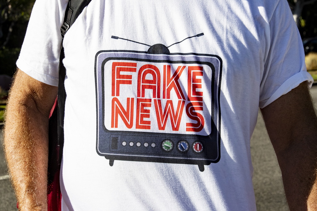 Aux Etats-Unis, les partisans de Donald Trump n'hésitent pas à dénoncer des "fake news". (Archives)