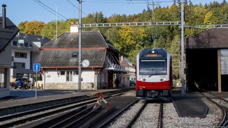 Plus aucun train ne circule entre Genolier et Le Muids