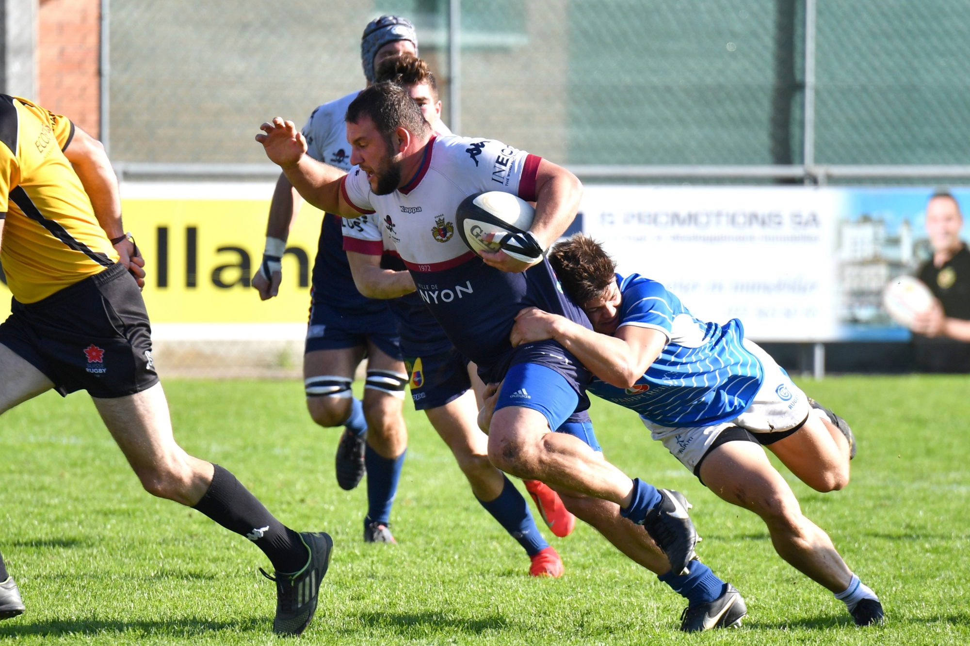 Face au champion en titre, Cyril Lin et les Nyonnais ont maîtrisé leur sujet.