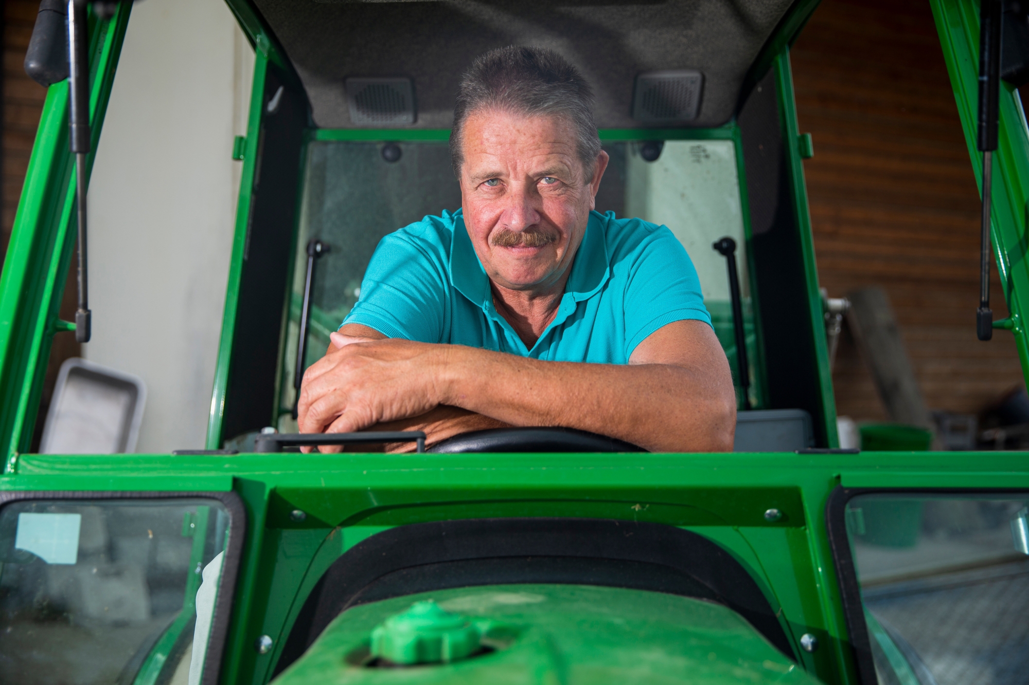 Rudi Gmünder, agriculteur de formation, aura oeuvré 42 ans en tant qu'employé communal.