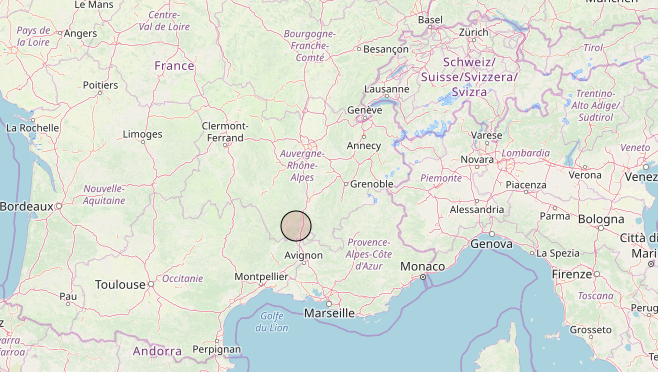 La secousse a été ressentie dans une vaste zone du sud de la France.