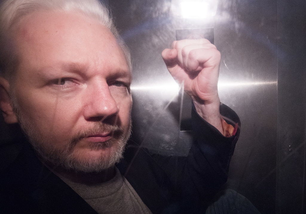 Julian Assange n'est plus inquiété par la justice suédoise, mais il reste inculpé aux Etats-Unis (archives).
