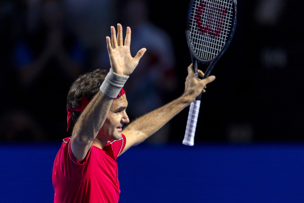 Roger Federer disputera ce dimanche sa quinzième finale aux Swiss Indoors.