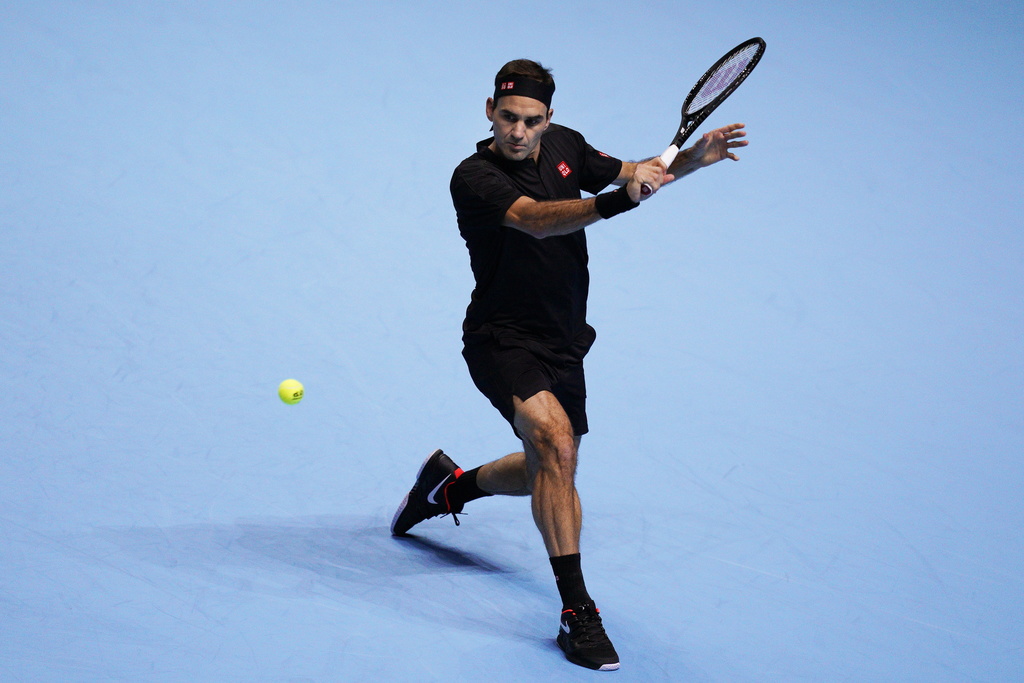 Roger Federer a fait un match solide face à Berrettini, demi-finaliste du dernier US Open.