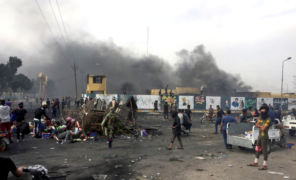Les scènes de chaos se poursuivent en Irak. 