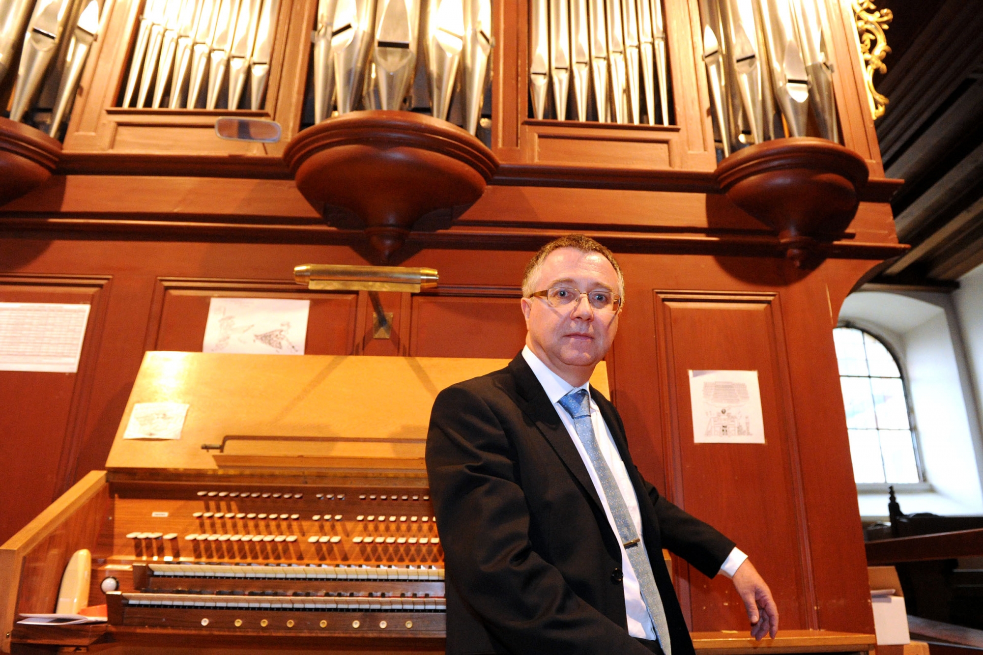 Henri-François Vellut  est l'organiste titulaire du Temple. Il organise régulièrement des concerts avec d'autres artistes qui contribuent à la renommée du bourg.  