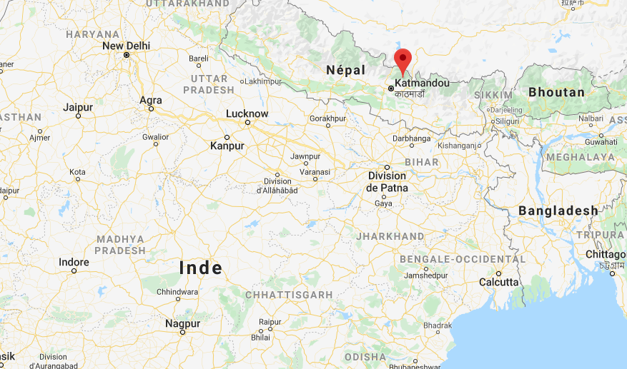 L'accident a eu lieu dans le district de Sindhupalchowk, au nord de la capitale Katmandou.