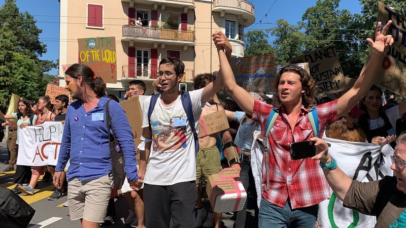 Le collectif de la grève du climat avait organisé en août le sommet mondial de Fridays for Future à Lausanne. 