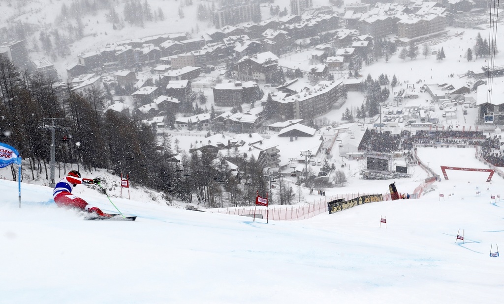 Comme la saison dernière, les courses de Coupe du monde sont perturbées par la météo à Val d'Isère (archives).