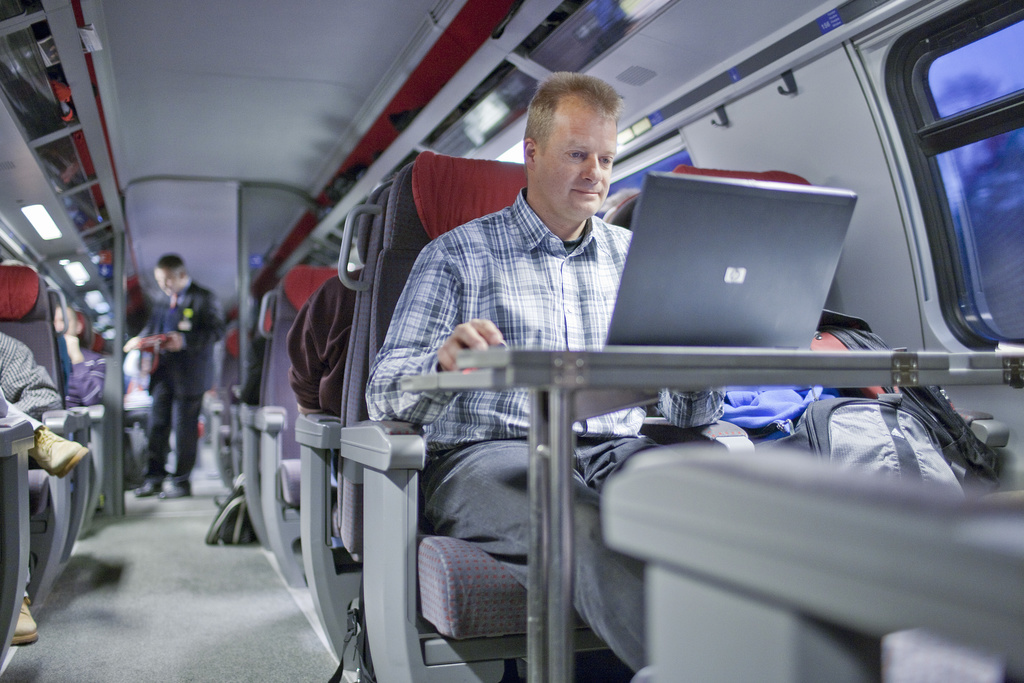 Les heures de travail effectuées dans le train seront comptabilisées. (Illustration)