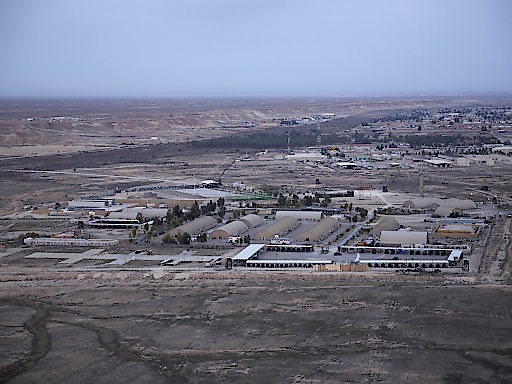 La base d'Aïn al-Assad en Irak est l'une des deux installations utilisées par l'armée américaine et visée par l'Iran (archives).