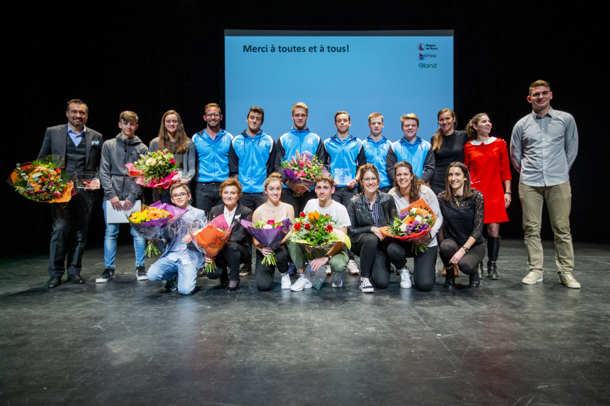 La 1re remise des Mérites sportifs régionaux s'est déroulée le 28 mars dernier au Théâtre de Grand-Champ, à Gland.