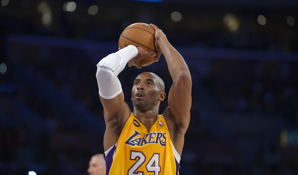Kobe Bryant fait partie des sept joueurs à avoir inscrit plus de 30 000 points en carrière.